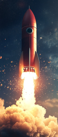 火箭升空瞬间
