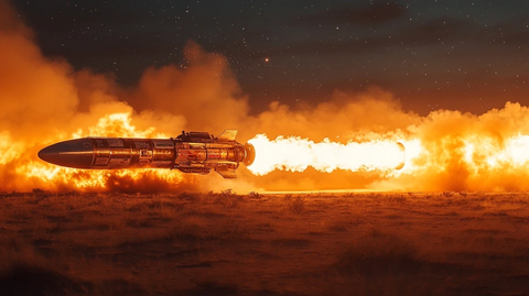 火箭发射与赛车竞速