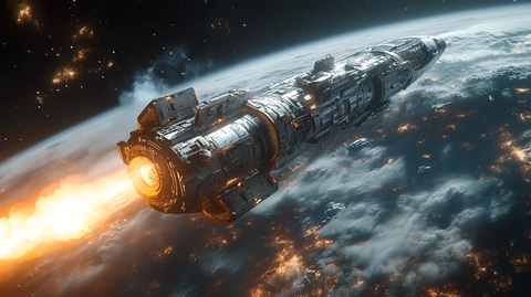 飞船近距避开小行星