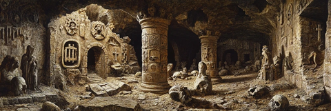 神秘的古代洞穴遗迹