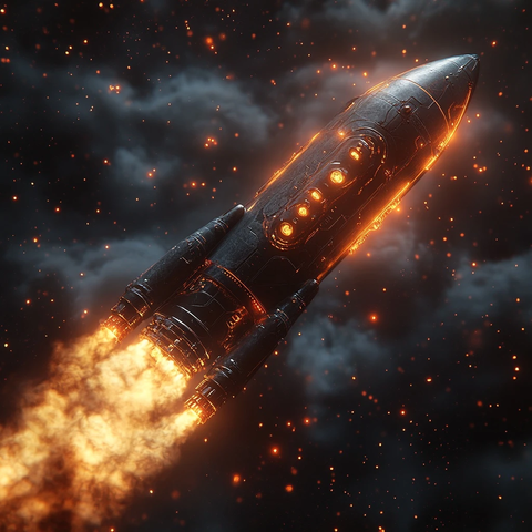 火箭飞船速度敏捷无火力防御