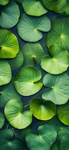 水浮叶对称排列烹饪封面