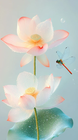 西瓜水滴龙莲叶彩虹鳟鱼