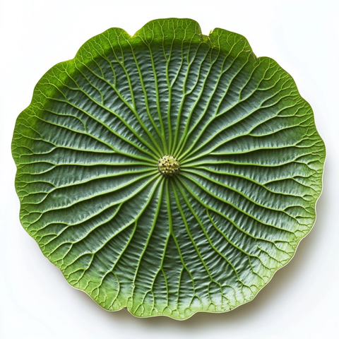 亚马逊睡莲顶部视角