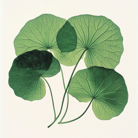 雷公根叶片纹理清晰