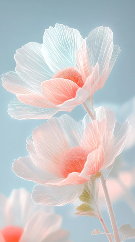 向日葵光片多次曝光