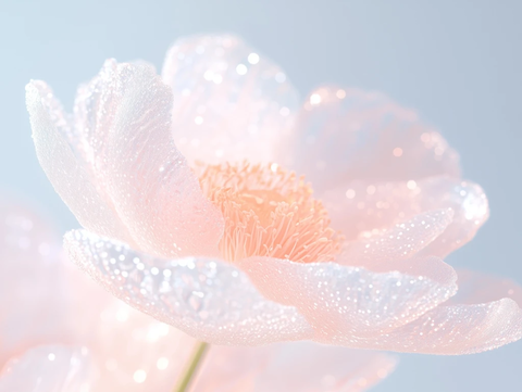 西瓜水滴半透明光摄影