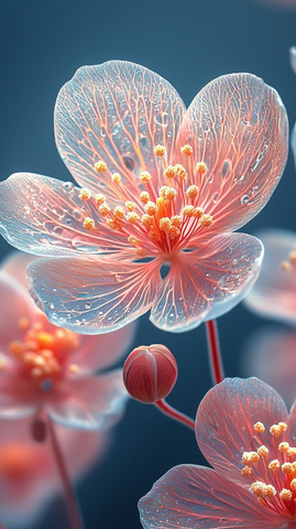 花朵绽放春日新生