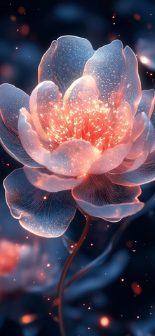 透光芍药花蕊超微距