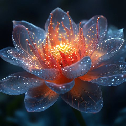 外星花朵辐射能量