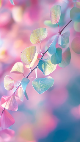 自然艺术轻盈画面