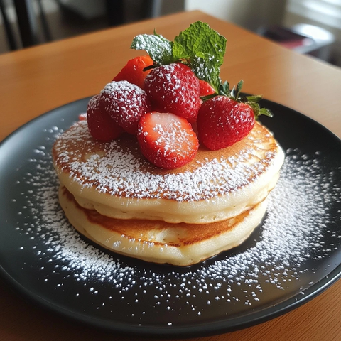 手机拍摄松软美食