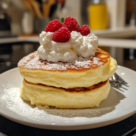 日式松软舒芙蕾煎饼