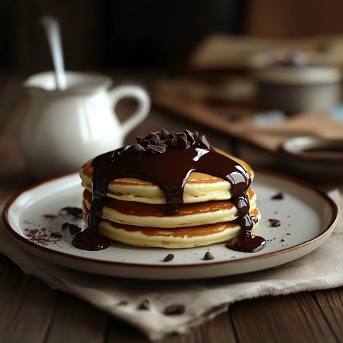 巧克力奶油搭配简单