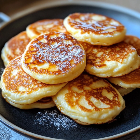 芝士薄饼煎制过程