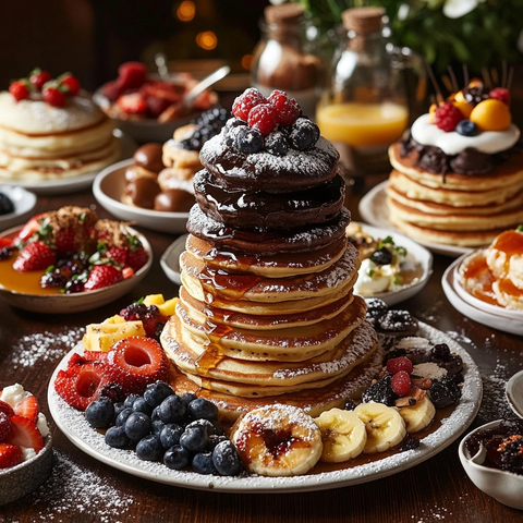 多彩与美味配料