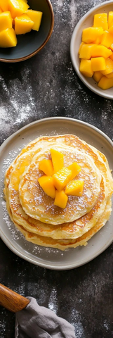 芒果椰香酸种面糊