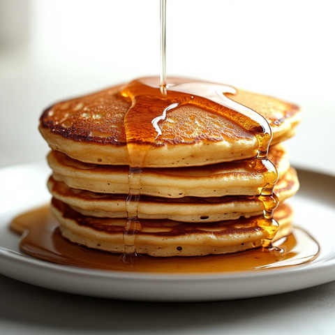 四张叠放加滴落糖浆