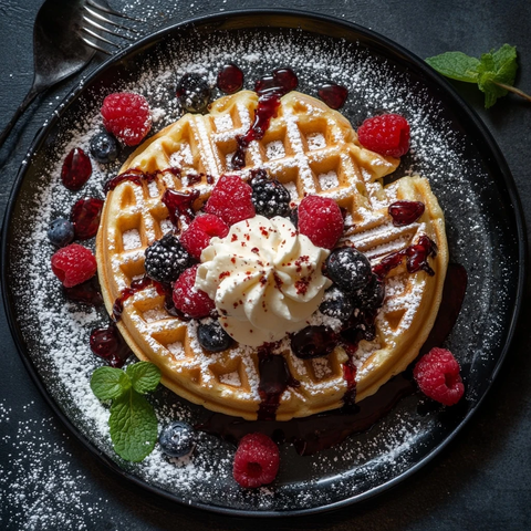 经典比利时华夫饼