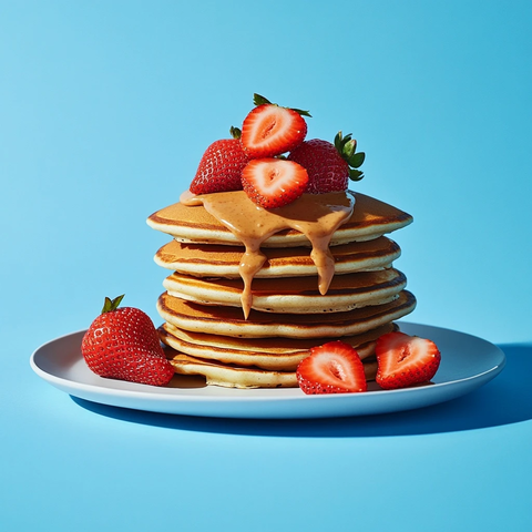 草莓花生酱堆叠