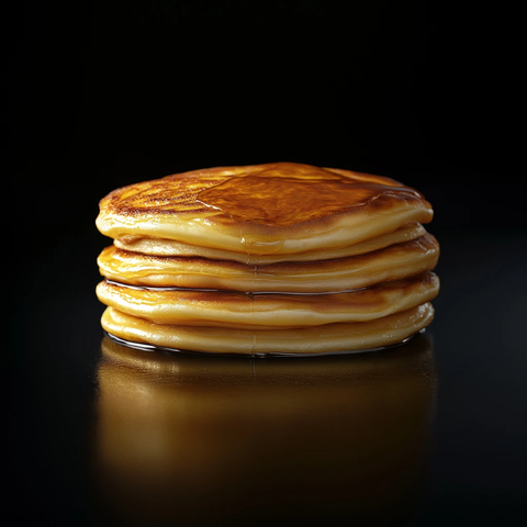 煎饼图标写实风格