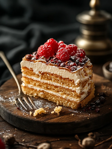 饼干蛋糕美食摄影