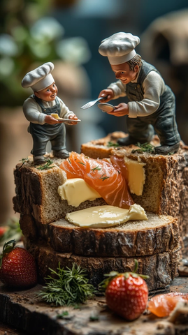 迷你建筑师与巨型丹麦三明治