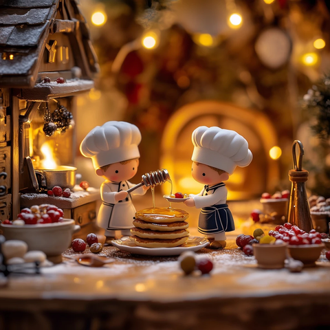 迷你厨师制作场景