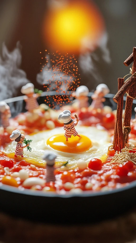 小厨师探险番茄蛋锅