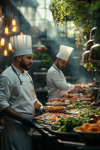 厨师餐厅期待未来