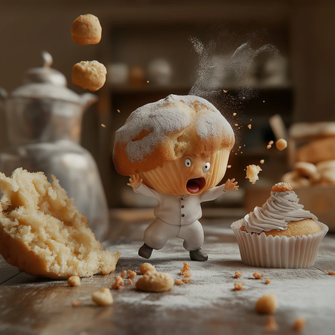 松饼人逃离烘焙店