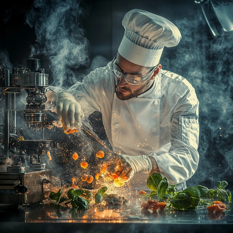 生物科技与法式料理结合