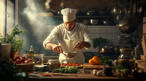 厨师自由创作厨房实验