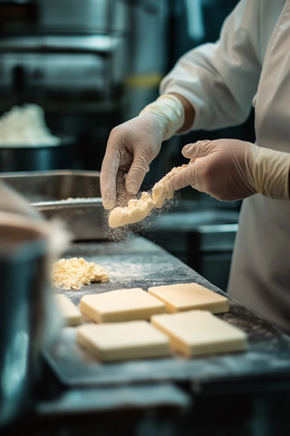 蛋白棒生产线自然光拍摄