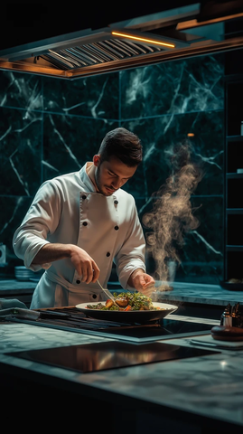 专业厨师精致料理