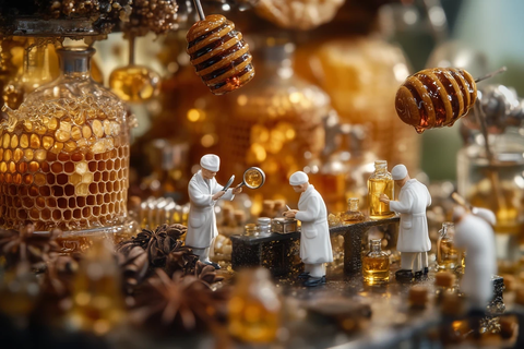 蜂蜜酒厂迷你科学家工作场景