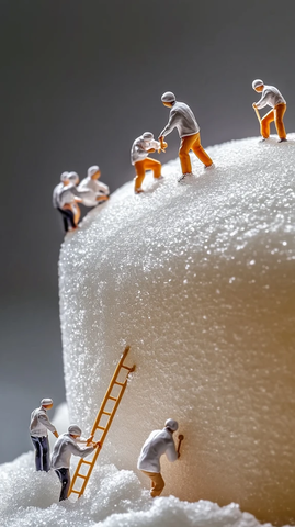 医生蚂蚁大小检查巨型糖块