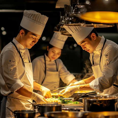 亚洲厨师团队研发新菜品