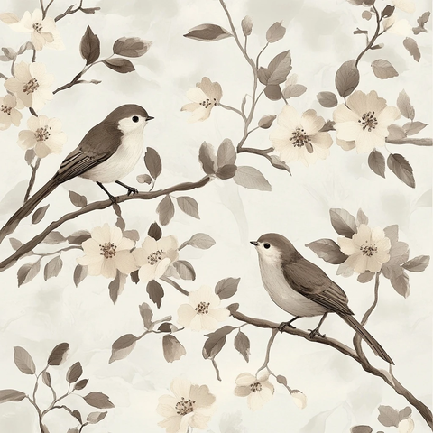 中性色调家居装饰图案