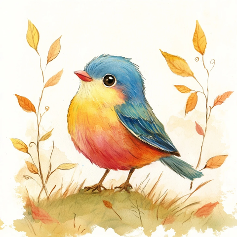 彩虹鹦鹉的温馨小窝