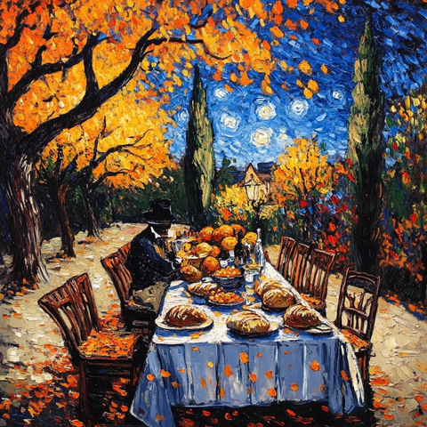 感恩节火鸡南瓜装饰