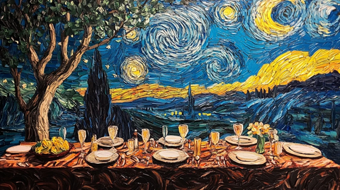 星空下的晚宴