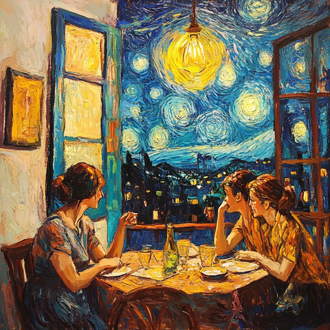 家宴陌生人共坐餐桌