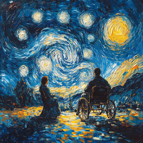 星空下的康复训练