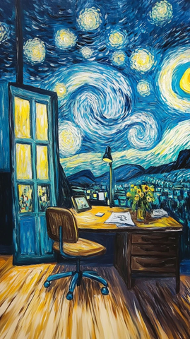 星夜办公室创意设计