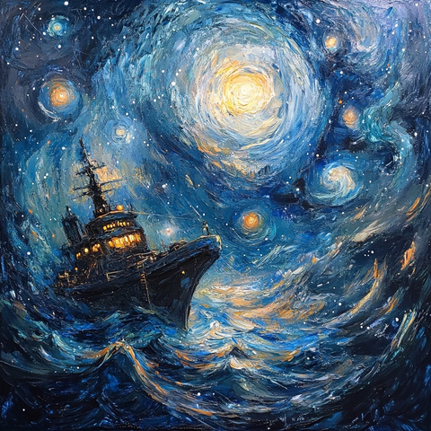 飞船探索宇宙奇观