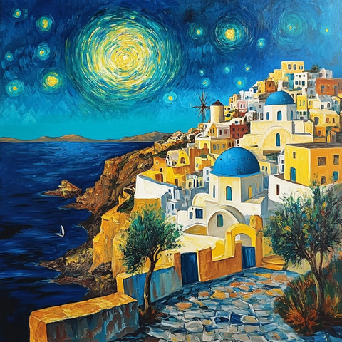 星空下的山脚风景