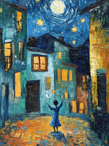 小王子与星星共舞的夜晚