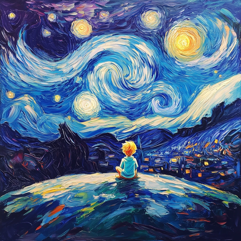 小王子月上望星夜