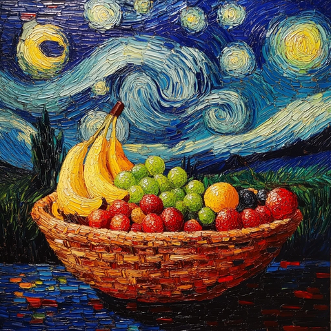 夜光果篮与星辰